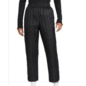 Nike Women's Lg Sportswear Therma-FiT Tech Pack Black Pants Quilt NWT